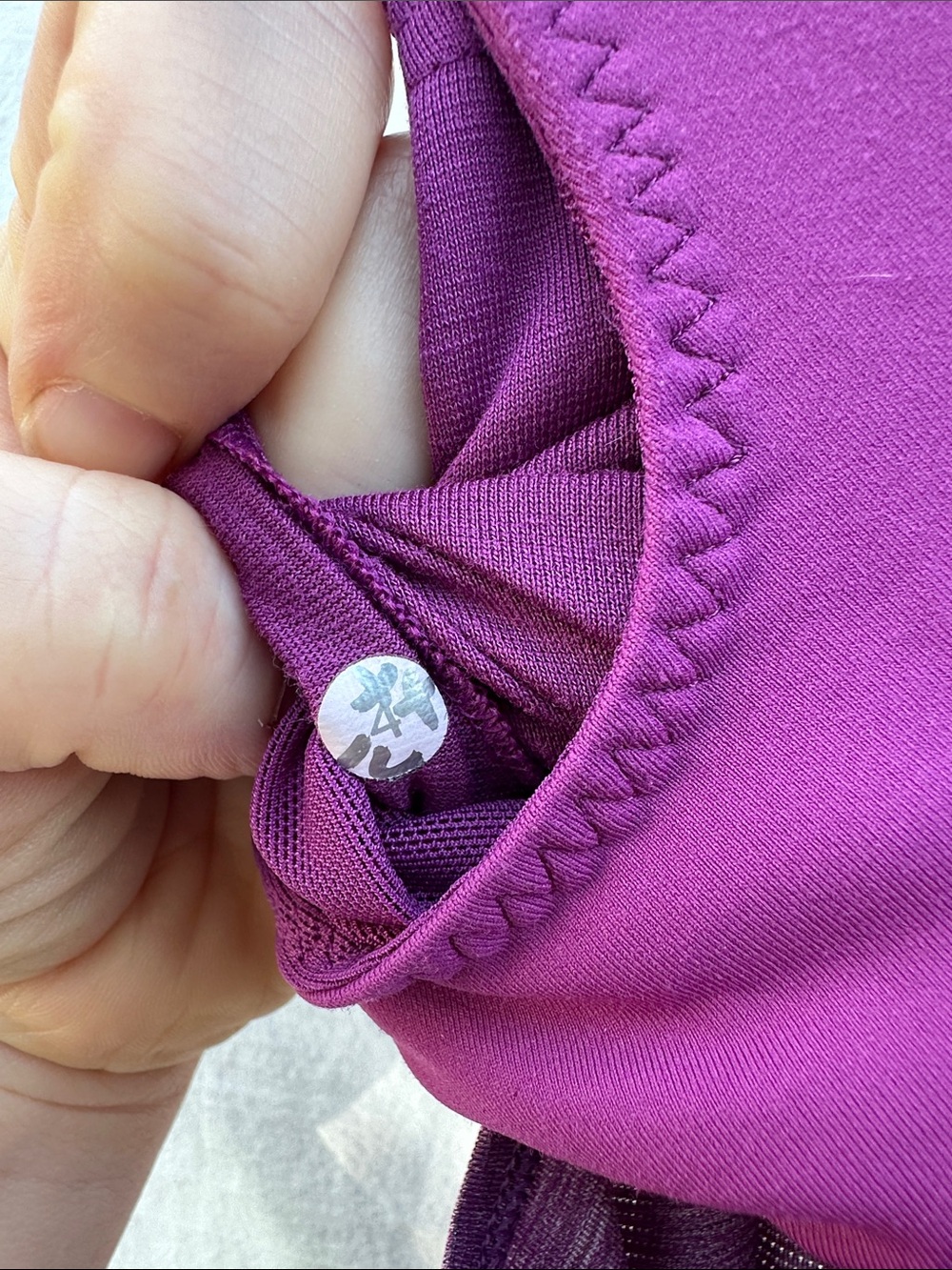 Lululemon Purple Ruffle Hem Tank Top - Picture 6 of 6